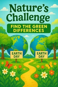 Nature’s Challenge: Find the Green Differences