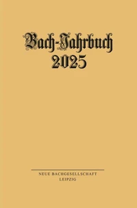 Bach-Jahrbuch 2025