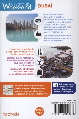 Un Grand Week-End à Dubaï et Abu Dhabi  avec 1 Plan détachable - Occasion