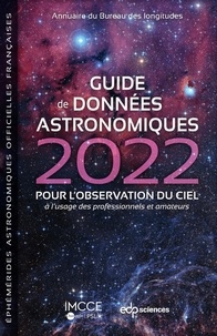  IMCCE - Guide de données astronomiques 2022.