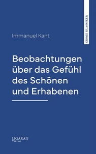 Beobachtungen über das Gefühl des Schönen und Erhabenen