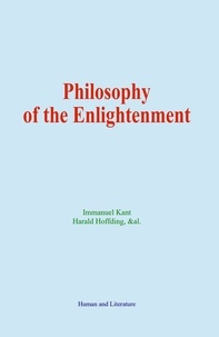 Immanuel Kant et Harald Hoffding - Philosophy of the Enlightenment.