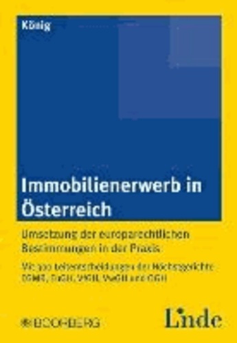 Immobilienerwerb in Österreich.