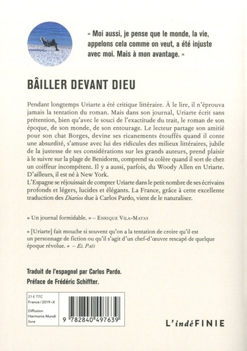 Bailler devant Dieu. Journal, 1999-2010