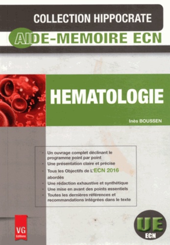 Inès Boussen - Aide-mémoire ECN Hématologie.