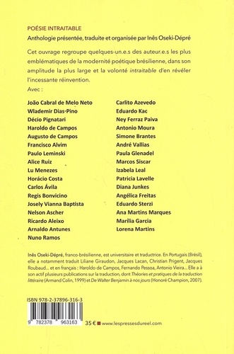 Anthologie internationale de poésie contemporaine. Tome 2, Brésil - Poésie intraitable