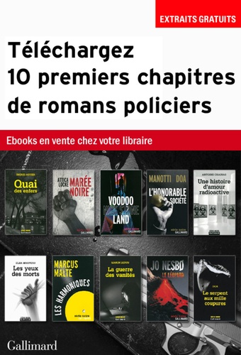 Ingrid Astier et Antoine Chainas - 10 romans policiers de la série noire - Extraits.
