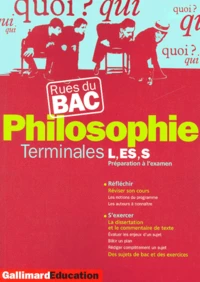 Philosophie Terminales L/Es/S