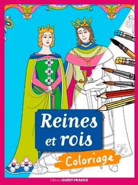 Inna Viriot - Coloriage reines et rois.