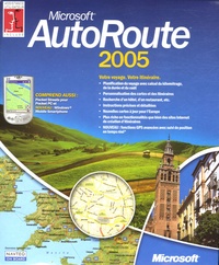  Microsoft - Autoroute 2005 - CD ROM.
