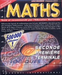  Novosoft - Maths seconde première terminale Archimède premium 2004 - CD-ROM.