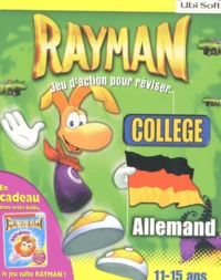 Rayman Jeu d'action pour réviser Allemand Collège. CD-ROM