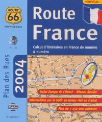  Collectif - Route 66 Route France 2004. - CD-ROM.