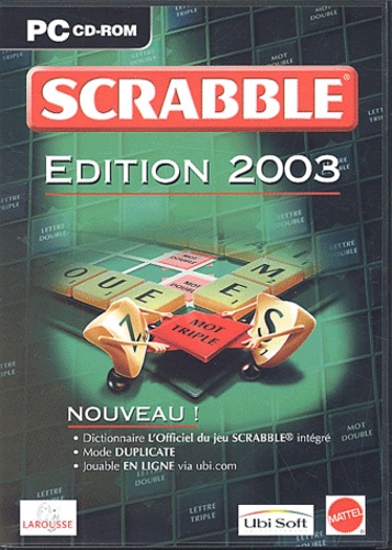  Collectif - Scrabble - Edition 2003, CD-ROM.