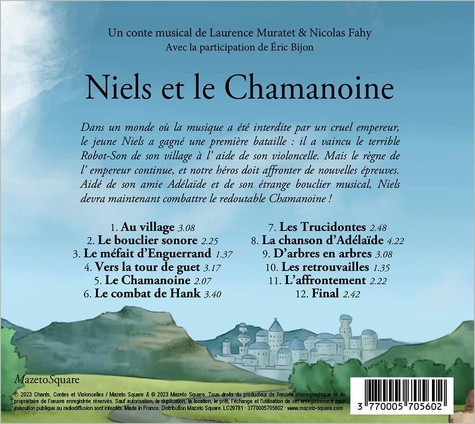Niels et le Chamanoine  1 CD audio MP3