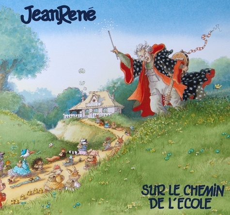 Jean René - Sur le chemin de l'école - 1 disque vinyle.