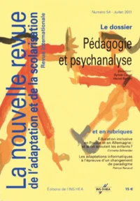 Pédagogie et psychanalyse
