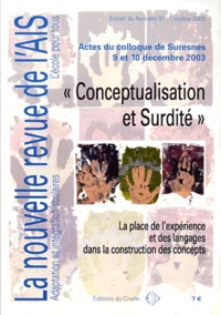 Conceptualisation et surdité