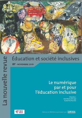  INS HEA - La nouvelle revue Education et société inclusives N° 87 : Le numérique par et pour l'éducation inclusive.