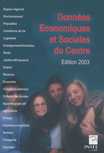  INSEE Centre - Données économiques et sociales du Centre.