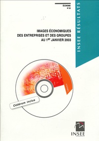  INSEE - Images économiques des entreprises et des groupes au 1er janvier 2003. 1 Cédérom