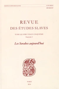 Les Sorabes aujourdhui