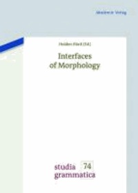 Interfaces of Morphology - A Festschrift for Susan Olsen.