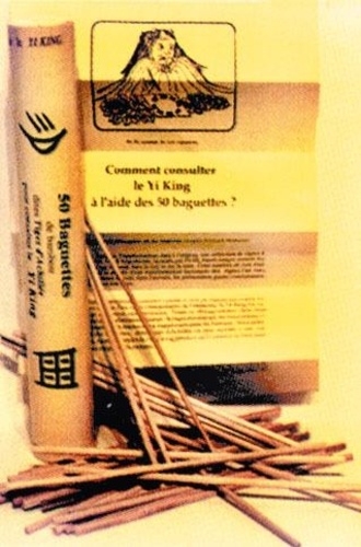 INTERFORUM - 50 baguettes de bambou dites Tiges d'Achillée pour consulter le Yi King