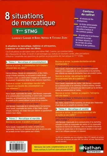 8 situations de mercatique Tle STMG  avec 1 DVD