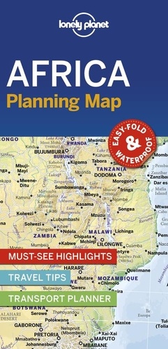  Lonely Planet - Africa Planning Map.