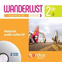 Jean-Paul Palmyre et Catherine Creux - Allemand 2de A2-B1 Wanderlust - Matériel audio collectif.