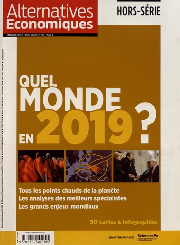 Marc Chevallier - Alternatives économiques Hors-série N° 116, janvier 2019 : Quel monde en 2019 ?.