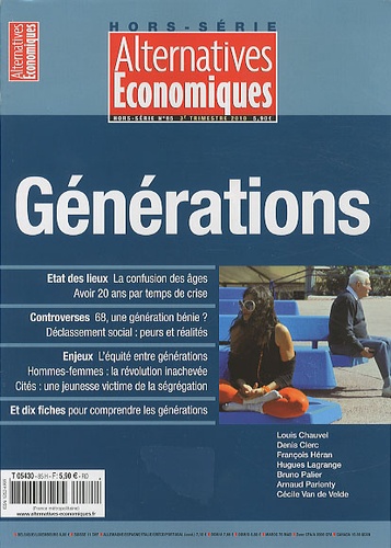 Thierry Pech - Alternatives économiques Hors-série N° 85, 3e : Générations.