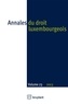  Anonyme - Annales du droit luxembourgeois N° 23/2013 : .