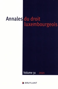 Annales du droit luxembourgeois N° 31/2021