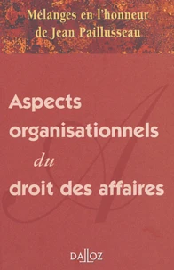 Aspects organisationels du droit des affaires
