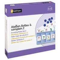  Nathan matériel éducatif - Atelier Boîtes à compter 2 pour 2 enfants.