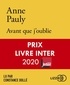 Anne Pauly - Avant que j'oublie. 1 CD audio MP3