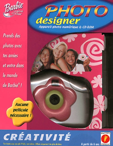 Barbie Photo Designer. Appareil photo numérique,... de Collectif - Livre -  Decitre
