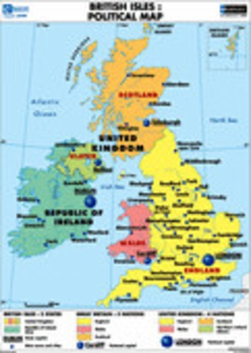 British Isles: Political Map / British World... de Jean-Louis Mathieu -  Livre - Decitre
