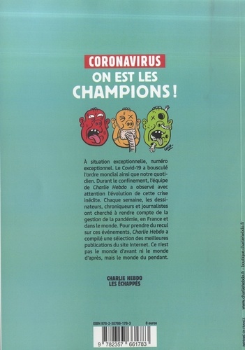 Charlie Hebdo Hors-série Coronavirus. On est les champions !