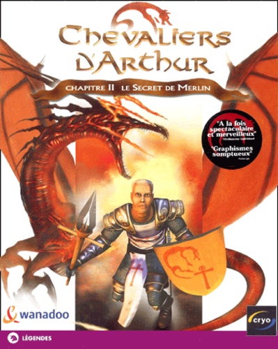 Jeu PC Chevaliers D'Arthur : Chapitre I - Origines D'Excalibur (DreamCatcher, 2001), Comme Neuf