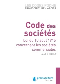 André Prüm - Code des sociétés.