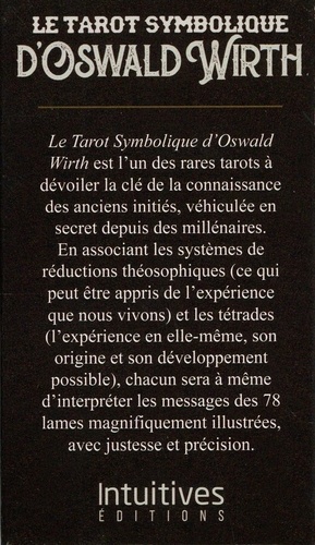 Coffret Le tarot symbolique d'Oswald Wirth