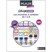 Laurence Le Corf et Nicolas Pinel - ColorCode MS - Les monstres à compter de 1 à 6.