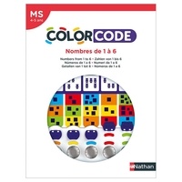 Christine Duhautois - ColorCode-Nombres de 1 à 6.