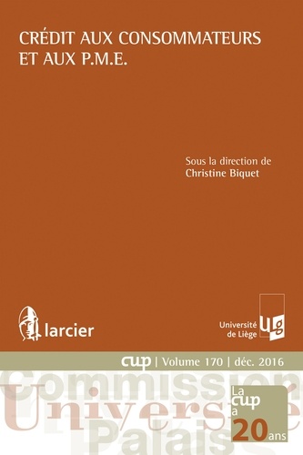 Chris Biquet-Mathieu - Crédit aux consommateurs et aux P.M.E..