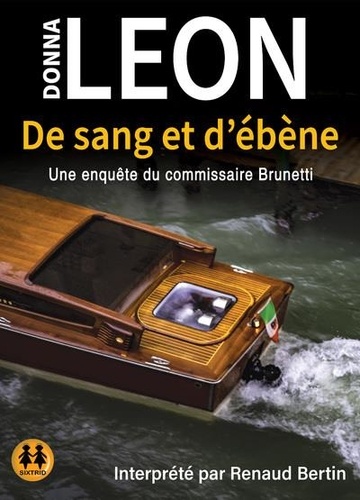 Donna Leon - De sang et d'ébène - Une enquête du comissaire Brunetti. 1 CD audio MP3