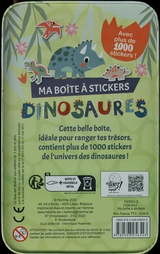 Dinosaures. Avec plus de 1000 stikers !