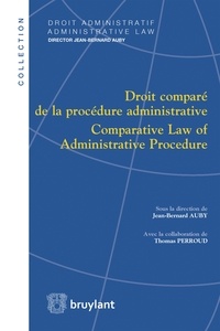 Jean-Bernard Auby - Droit comparé de la procédure administrative.